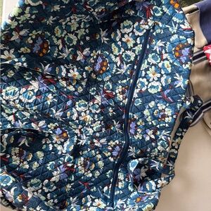 Vera Bradley Floral Quilted Tote Bag-XL